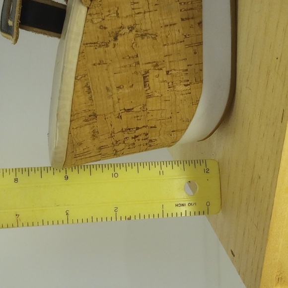 RARE Adiprene by Adidas/Rockport Black Strappy Wedge Gladiator Sandals - Picture 5 of 8